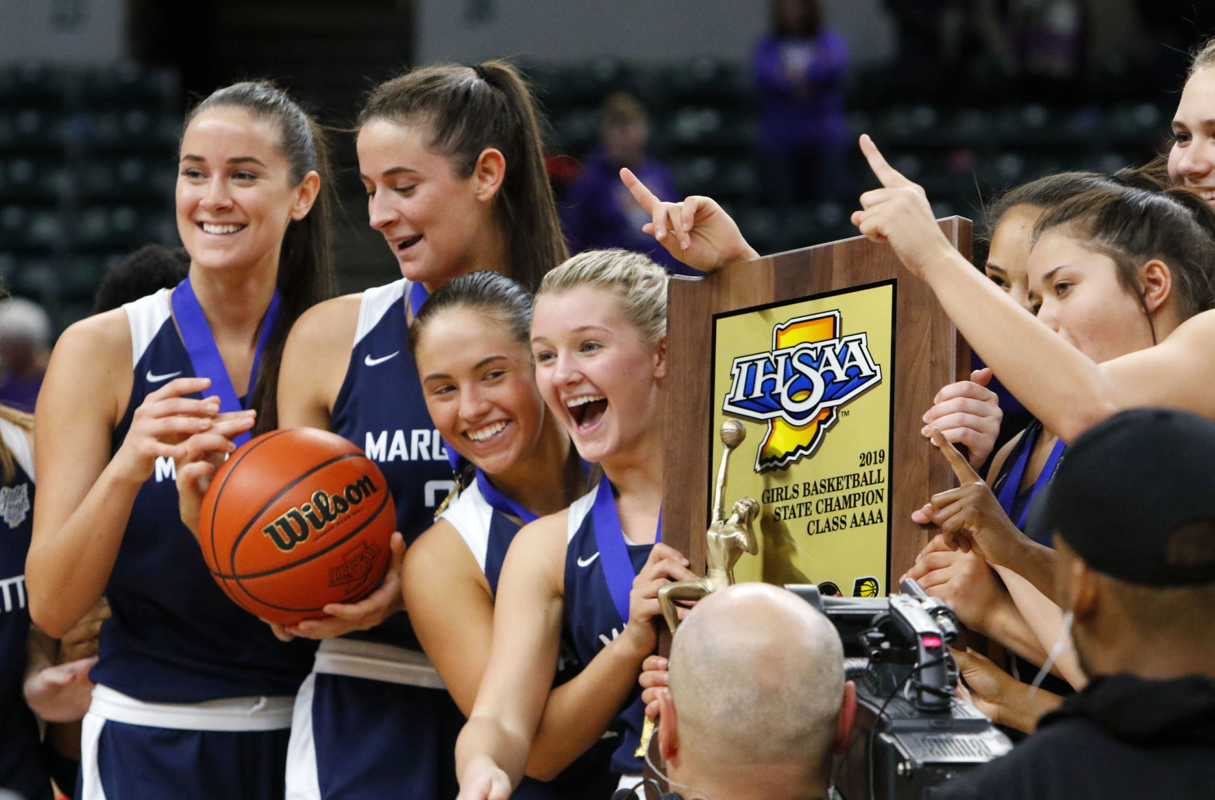 Marquette Catholic vs. Vincennes Rivet in Class A championship